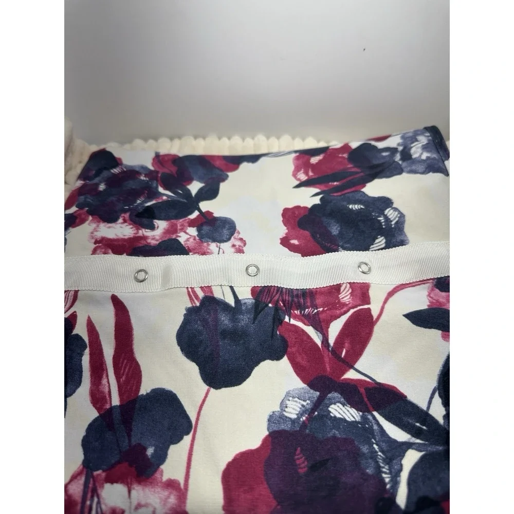 Lululemon Vinyasa Inky Floral Scarf One Size French Terry RARE DESIGN! Preowned